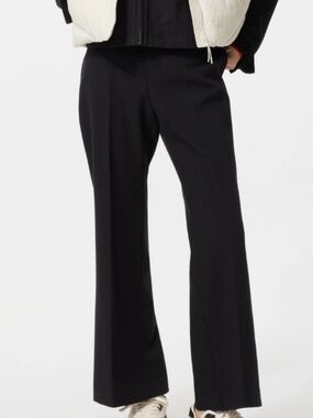UNIQLO Women's Black Wide-Leg Ponte Pants Size Xs